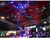 200w beam sharpy moving head showed in celebration activity scene in Shenzhen